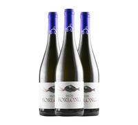Forlong 80/20 Blanco Palomino Fino Vino de la Tierra de Cádiz Crianza 75 cl Vino blanco (Caja de 3 Botellas de 75 cl)