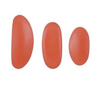 Forlush 3 rasquetas multiusos de silicona, costillas de arcilla de cerámica, costillas de cerámica de goma suave, para tallado de cerámica, modelado de cerámica