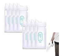 Forlush 8 Piezas 700 ml Bolsas de Orina Desechables, Bolsa de Orina Portátil Prueba de Fugas, Bolsas de Orina, para Hombres, Mujeres, niños, Pacientes y Embarazadas