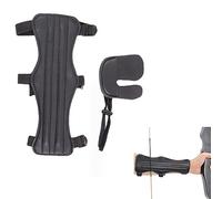 Forlush Bogenschießen Unterarmschutz, Schießhandschuhe Fingerschutz, Bogenschießen Arm Guard, Einstellbar für Bogenschützen, Schießbegeisterte und Anfänger