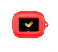 Form-Fitted - Funda de silicona para JBL LIVE Buds4 - Protección equilibrada y perfil de portabilidad minimalista (rojo)