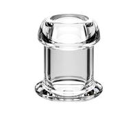 Form Follows Fantasy® CrystalCore™ - Plug anal de TPE transparente - Tamaño - grande
