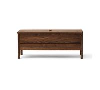 Form & Refine Banco con almacenamiento A Line 111 cm Roble ahumado