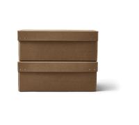 Form & Refine Caja de almacenamiento Ordinary. 2-pack Brown