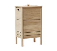 Form & Refine Cesto para ropa A Line Roble blanco