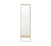 Form & Refine Espejo de pared A Line Roble blanco