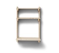 Form & Refine Estantería Beam de pared con escritorio Pino