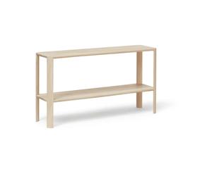 Form & Refine Estantería Leaf 2 baldas 57x100 cm Roble blanco