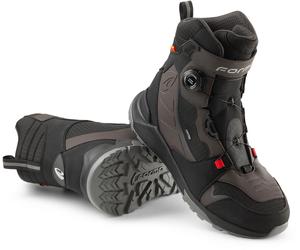 Forma Adv Kite Dry Botas de moto, negro-marrón, tamaño 46 para Hombres