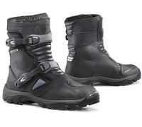 Forma Adventure Low Dry Botas de moto impermeables, negro, tamaño 48 para Hombres