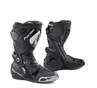 Botas de cuero Racing Forma Ice Pro Negro Blanco