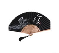 Forma clásica de abanico mejorada con simbolismo zen para rituales personales, relajación al aire libre y narración artística (1)