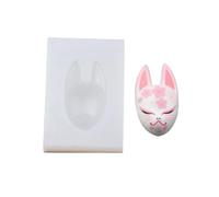 Forma de arcilla para llaveros, accesorios de joyería, máscaras realistas que hacen una forma, delicada máscara en forma de lowrie, formas de arcilla, manualidades, hobby