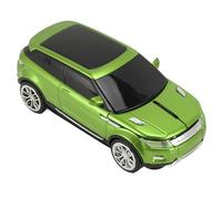 Forma de Automóvil Ratones de Juegos Inalámbricos 2.4 GHz 1600 DPI Cool 3D -Form -Laptop -Laptop -Maus con Destinatario USB, Diseño Ergonómico, para Computadoras Portátiles Winlinuxos X (GREEN)