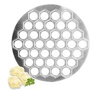 Forma de Bola de Masa hervid Molde de Bola de Masa Hervida 37 Agujeros Molde para Masa Prensa Cortador Maker Masa de Dumpling Molde Moldeadoras de Herramientas Cocinar y Hornear Bricolaje