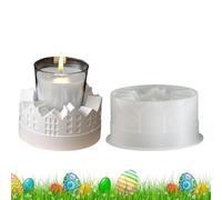 Forma de candelabro | Forma redonda de silicona para la casa como decoración del hogar | Forma decorativa para candelabros | Para vacaciones, cumpleaños, fiestas, oficinas, hogar, habitación