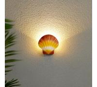Forma de Concha Luces de Pared Exterior LED de iluminación Exteriores, 3000k/4000k/6000k Luces de Porche de Montaje Ajustable, lámpara al Aire Libre para Entrenador de Garaje de Patio