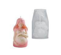Forma de corazón estable de silicona para velas perfumadas individuales y decoraciones hechas a mano para hacer velas de silicona