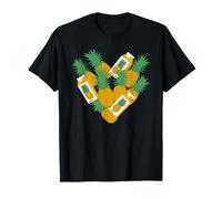 Forma De Corazón Piñas Piña Camiseta
