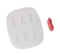 Forma de fruta seca para hornear de silicona para hacer fondant, postre, herramienta de decoración de chocolate, moldes de chocolate fáciles, herramienta para hornear antiadherente, fácil de limpiar