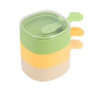 Forma de múltiples capas, mango, 3 capas para niños con palos, mangas reutilizables, soportes apilables, suministros para el hogar, fabricante de postres para cumpleaños