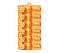 Forma De Silicona De - Chocolate Para Hornear | Conjunto De Formulario Fantasma De Calabaza | Forma De Dulces, Herramienta De Pastel De Bricolaje, Molde Para Hornear Resistente Al Calor, For