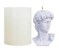 Forma De Silicona De Escultura De David - Forma De Escultura De David, Herramienta De Artesanía De Fundición Artística, Molde De Diseño De Estatua 3D | Sistemas De Modelado Decorativo Hecho A Mano, He