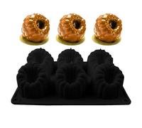 Forma De Silicona Frambuesa | Molde fabricado en silicona con forma 3D frambuesa,6 Cavidades Para Tartas De Mousse,Para Cafetería, Restaurante, Panadería, Pastelería, Repostería, Cocina Y Uso Doméstic