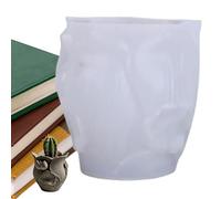 Forma De Silicona Macetero,Manualidades Y Artesanías DIY,Hacer Vasos de Almacenamiento - Para Manualidades Con Resina Yeso Jarrones Decoración Hogares Apartamento Casa Campo Amantes