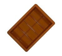 Forma de silicona para barras de chocolate: forma de barra de chocolate resistente, forma de fusión de cera resistente | Extra grueso, gran forma para chocolate , barra de energía, producti