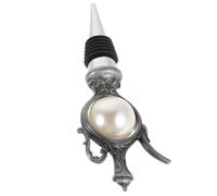 Forma de Tetera Perlas Tapón de Vino Decorativo