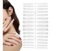 Forma de uña: guía de extensión de acrílico, herramienta de manicura profesional, patrón de escultura reutilizable degradado | Accesorio de arte de uñas para el constructor de polvo de gel salón de