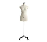 Forma de vestido profesional de modista con ruedas, torso de maniquí pinnable para estudio y uso minorista