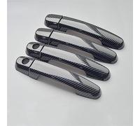 forma del vehículo Cubierta De Manija De Puerta De Coche, Pegatinas Embellecedoras, Accesorios De Estilo Para Toyota Para Corolla E140 E150 2007-2013 cubierta decorativa (Color : 2)