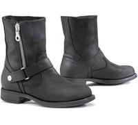 Forma Eva Botas de moto para mujer impermeables secas, negro, tamaño 39