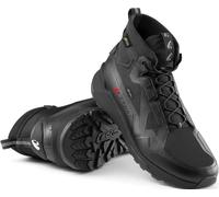 Forma Kumo Dry Zapatos de moto impermeables, negro/negro, Talla 41