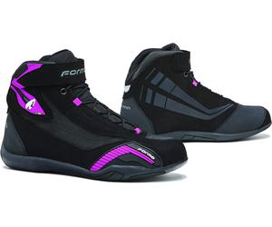 Forma Lady Genesis Zapatos de moto para mujer, negro-rosa, tamaño 42