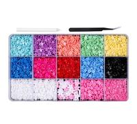 Forma mixta Bowknot Nails Art 3D Bow Flatback Pearl Beads Nail Art Decoraciones uñas acrílicas