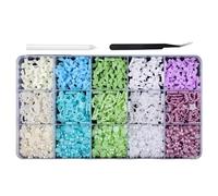 Forma mixta Bowknot Nails Art 3D Bow Flatback Pearl Beads Nail Art Decoraciones uñas acrílicas