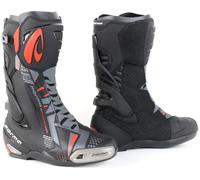 Forma Phantom Botas de moto, negro/gris/rojo, Talla 41