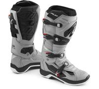 Forma Pilot Botas de motocross, negro-gris, tamaño 44 para Hombres