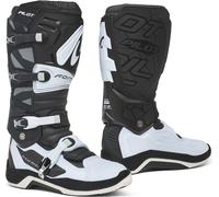 Forma Pilot Motocross Botas, negro-blanco, tamaño 48 para Hombres