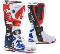 Forma Predator 2.0 Botas de Motocross, blanco/rojo/azul, Talla 46