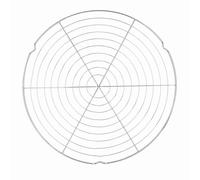 Forma Redonda Barbacoa Malla De Alambre Parrilla Red Barbacoa Rejilla A La Parrilla Herramienta De Picnic para Acampar Al Aire Libre Resistente Al Calor Antiadherente Fácil De