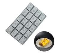 Forma Silikonowa - Molde cuadrado de silicona para quesos y fondant, herramientas para hornear chocolate, accesorios para hornear