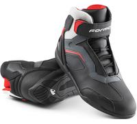 Forma Stinger Evo Flow Zapatos de moto, Blanco/negro/gris, Talla 45