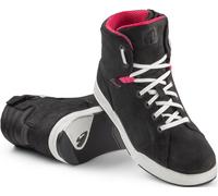 Forma Swift X Fit Dry Zapatillas de moto para mujer, negro-blanco, tamaño 40