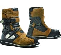 Forma Terra Evo Low Dry Botas de moto impermeables, marrón, Talla 43