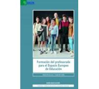 Formacion del profesorado para el espacio europeo de educacion
