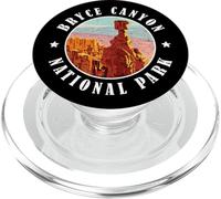 Formación rocosa icónica en Bryce Canyon Utah Vintage Travel PopSockets PopGrip para MagSafe